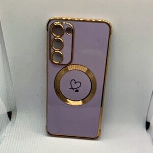 Purple and Gold Phone Case